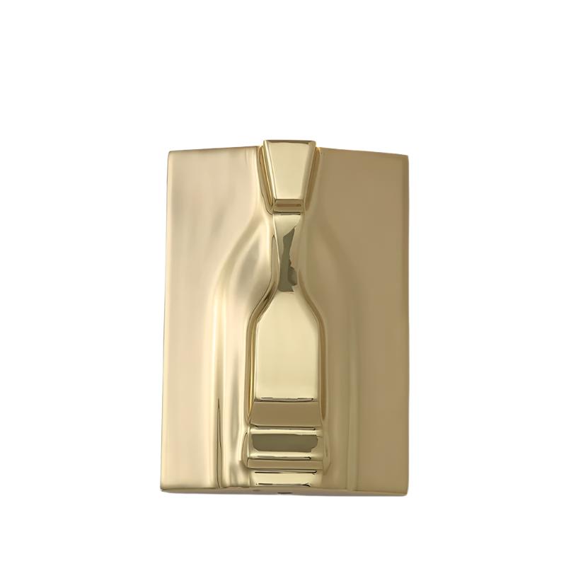 Golden Wave Wall Light
