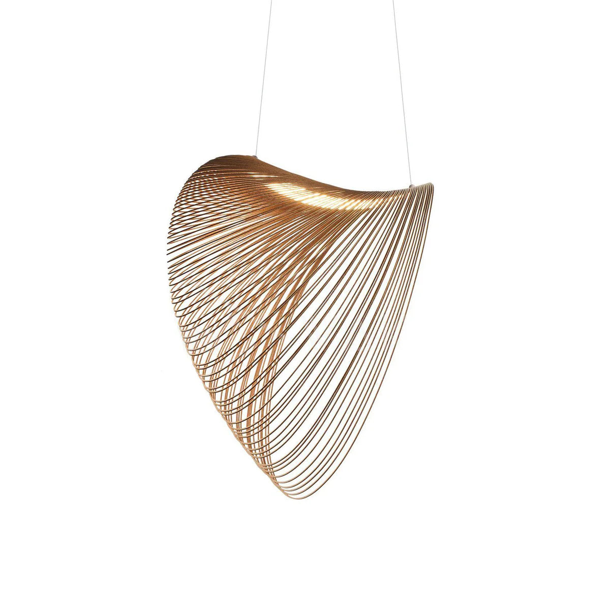 Conch Cane Pendant Light