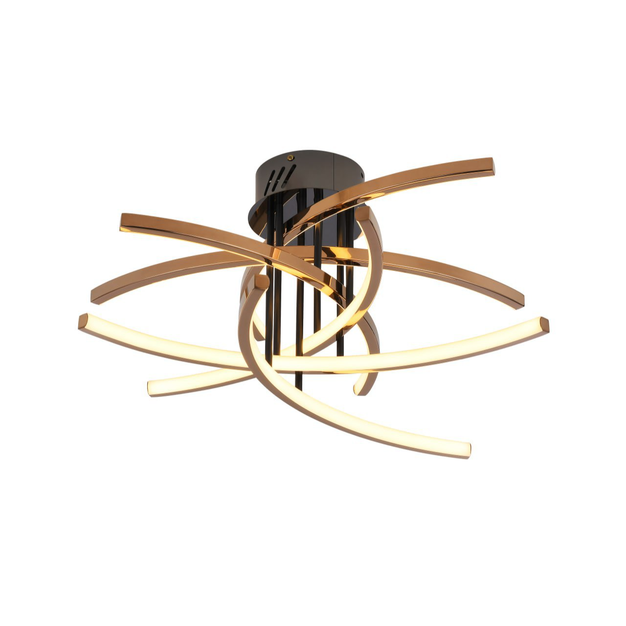 Radiant Swirl Chandelier Ceiling Light