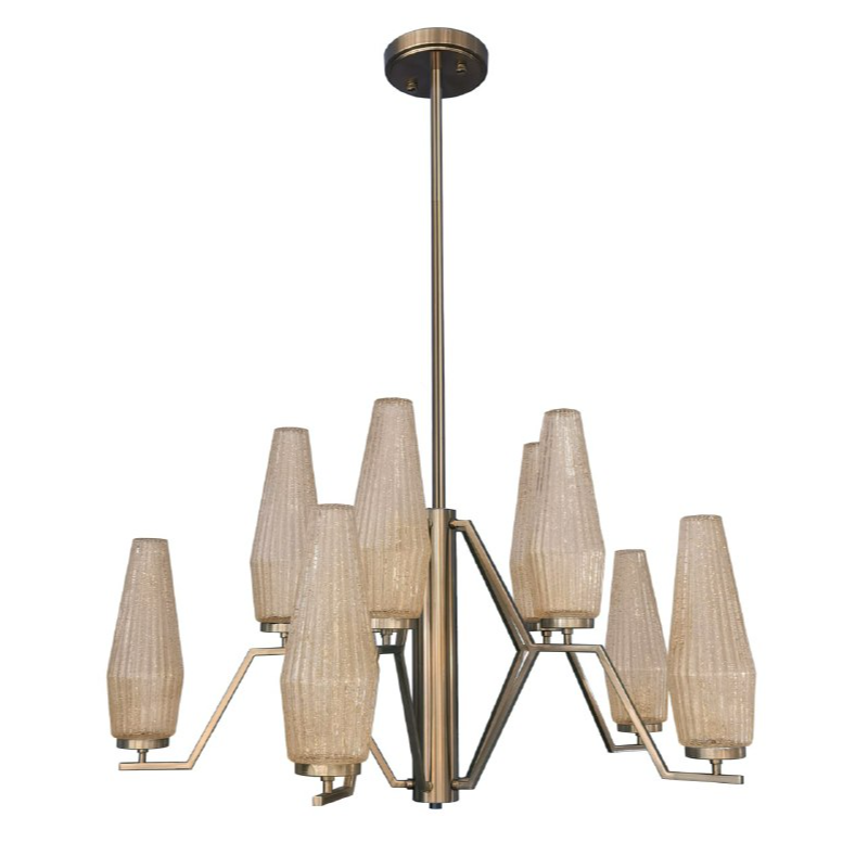 Bronze Cascade Pendant Hanging Light