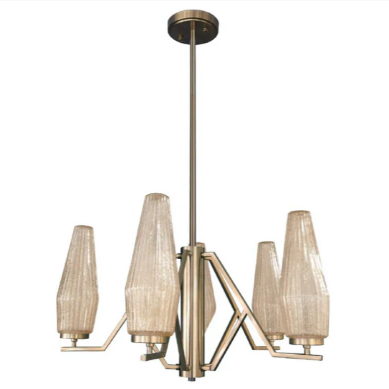 Bronze Cascade Pendant Hanging Light