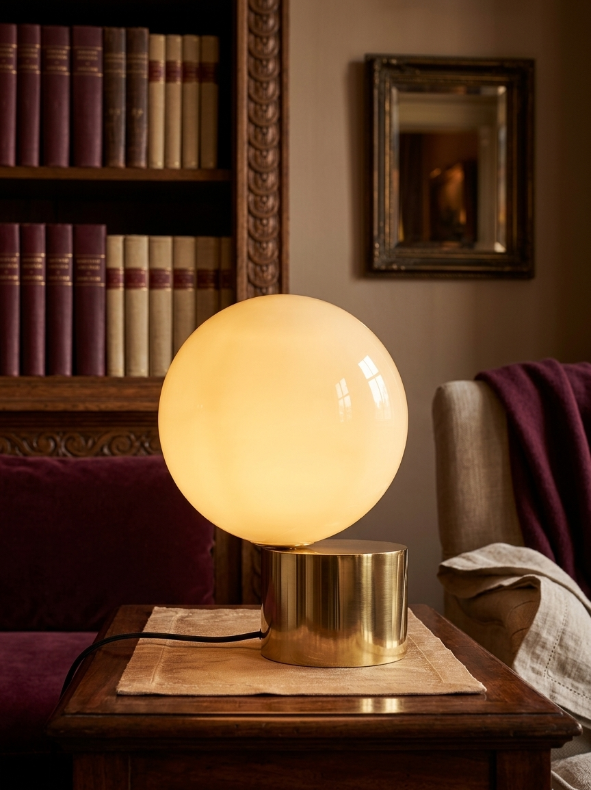 Luna Sphere Table Lamp