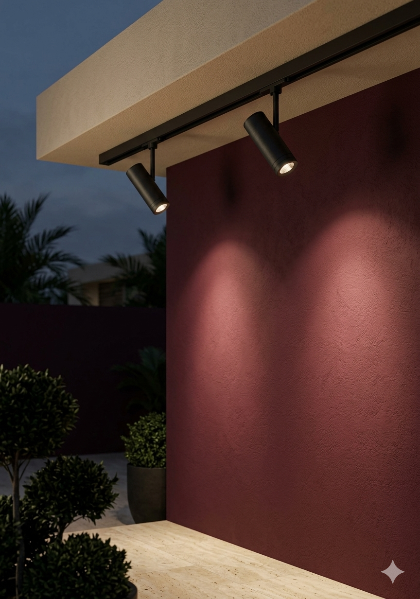 Ovo Mini TA Track Light With 5W to 8W Light Output