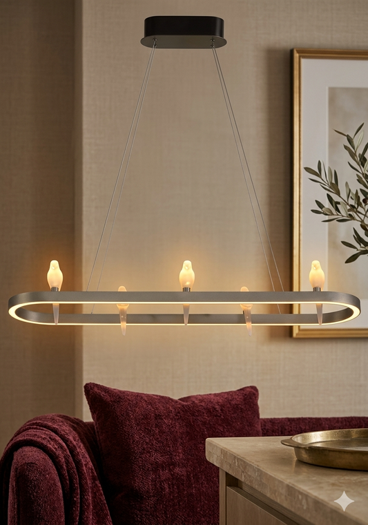 Parakeet rings Pendant Hanging Light