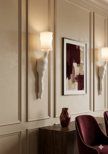 Rippled Flow Wall Lamp