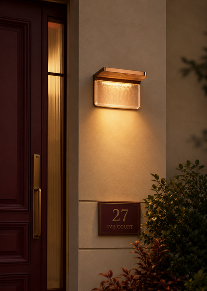 Seamless Outdoor Wall Light