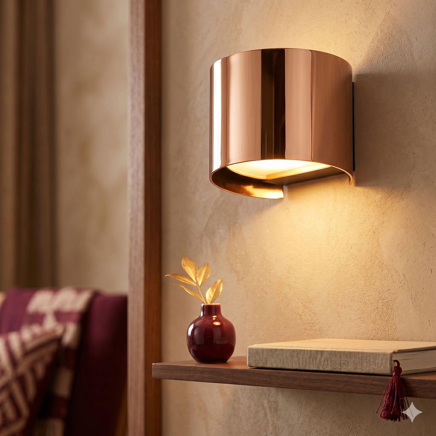 Sophisticated Glow Wall Light