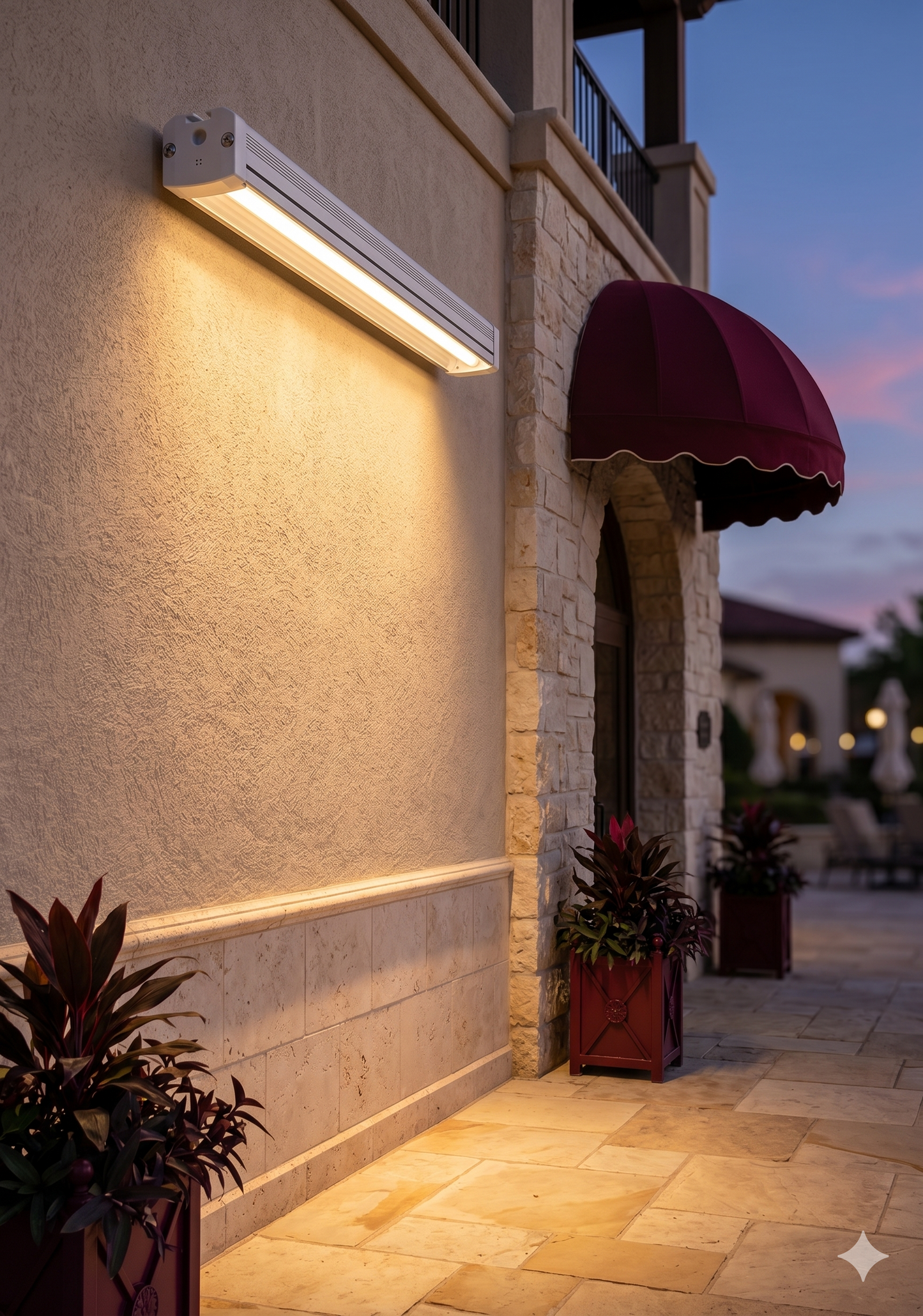 Outline Wallgrazer 120 Outdoor Light