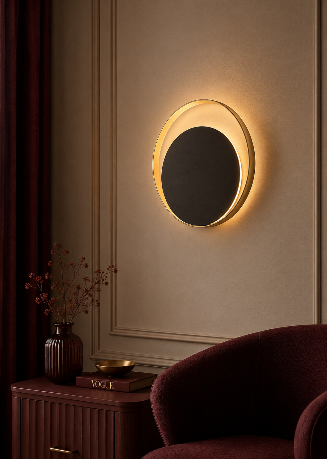 Warm Elegance Wall Light